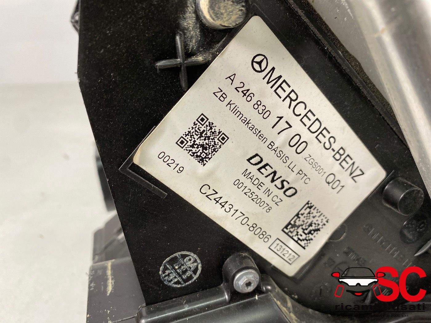 Stufa Mercedes Classe A W176 A2468301700 - 38433 Stufa Mercedes Classe A W176 A2468301700 - 38433