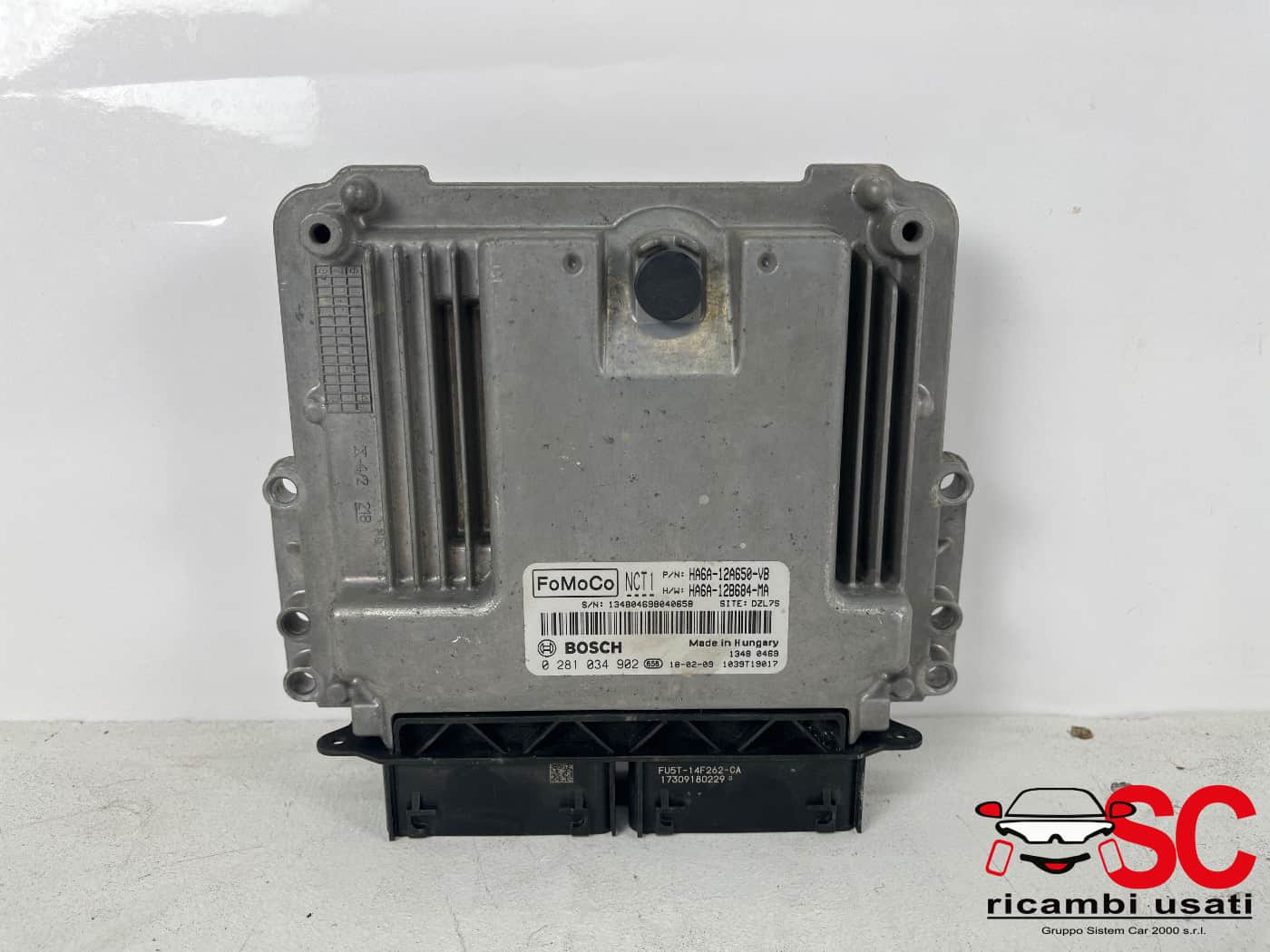 Centralina Motore Ford Fiesta Mk7 1.5 Tdci HA6A12A650VB - 38819