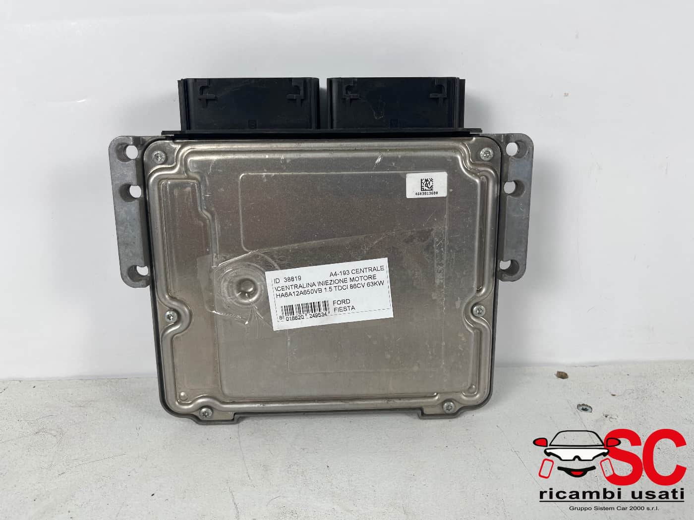 Centralina Motore Ford Fiesta Mk7 1.5 Tdci HA6A12A650VB - 38819