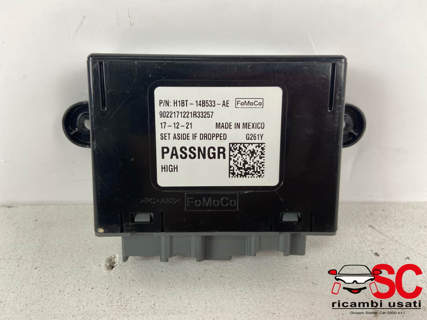 Centralina Porta Anteriore Destra Fiesta Mk7 H1BT14B533AE - 38827 Centralina Porta Anteriore Destra Fiesta Mk7 H1BT14B533AE - 38827
