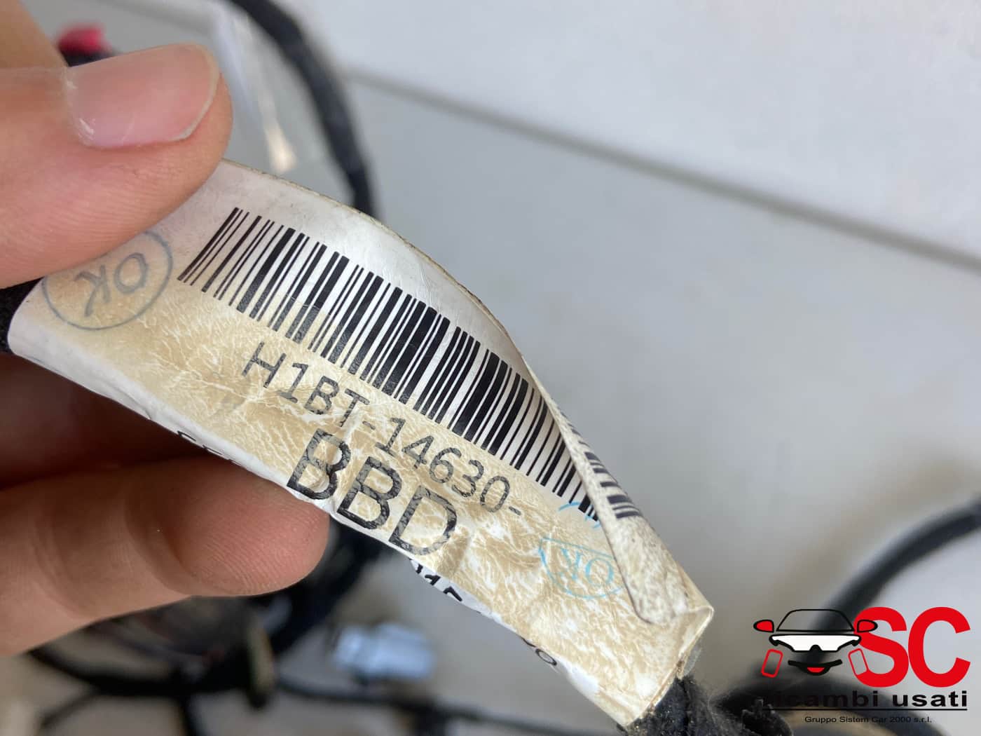 Cablaggio Porta Anteriore Destro Ford Fiesta Mk7 H1BT14630 - 38852 Cablaggio Porta Anteriore Destro Ford Fiesta Mk7 H1BT14630 - 38852