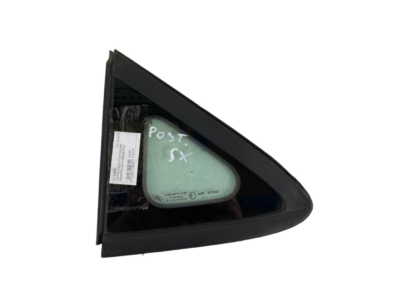 Vetro Fisso Posteriore Sinistro Ford Fiesta Mk7 H1BBA29751A - 38898