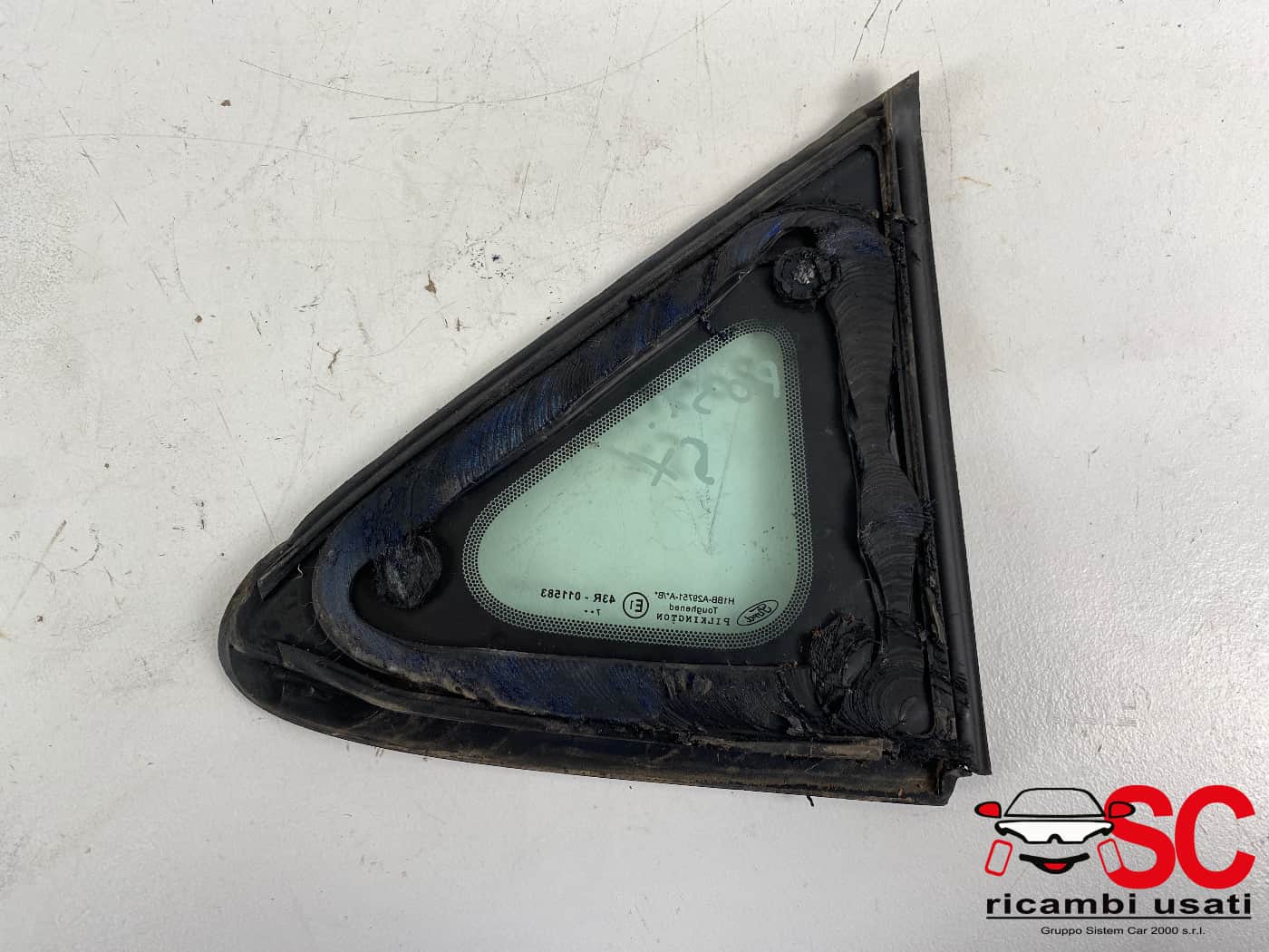 Vetro Fisso Posteriore Sinistro Ford Fiesta Mk7 H1BBA29751A - 38898