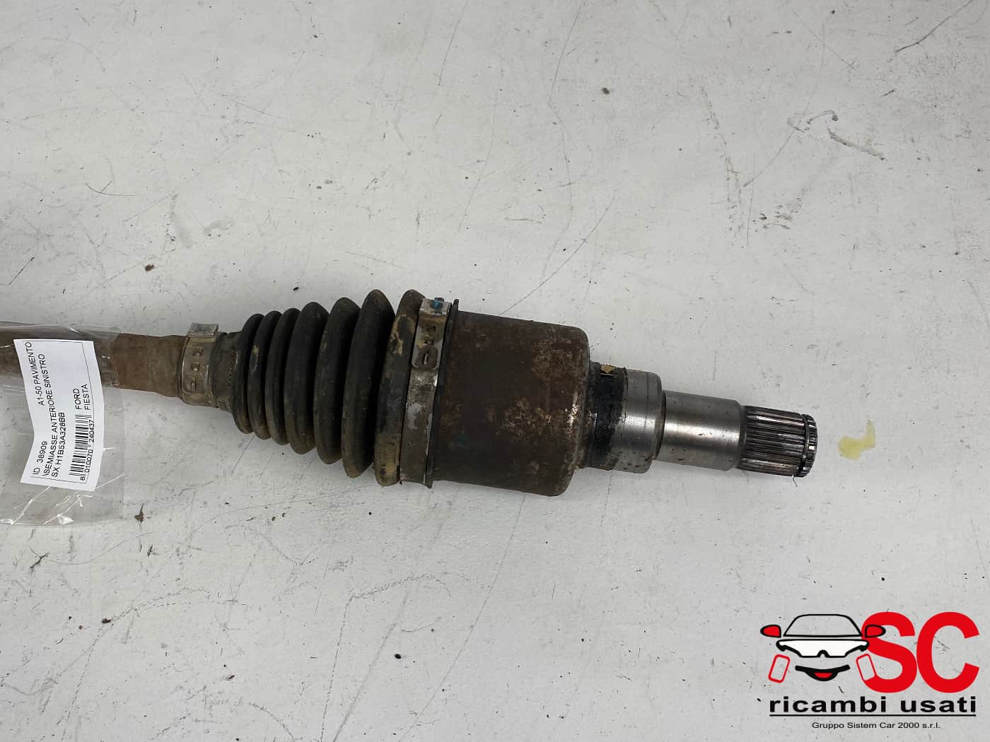 Semiasse Anteriore Sinistro Ford Fiesta Mk7 H1B53A328BB 2550697 - 38909 Semiasse Anteriore Sinistro Ford Fiesta Mk7 H1B53A328BB 2550697 - 38909