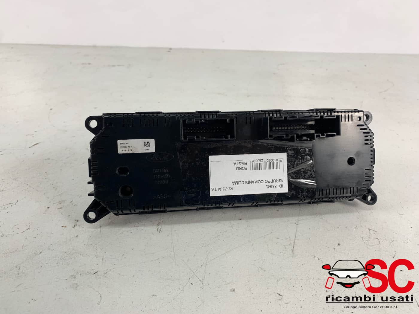 Gruppo Comandi Clima Ford Fiesta Mk7 J1BT19980AD 2592199 - 38945 Gruppo Comandi Clima Ford Fiesta Mk7 J1BT19980AD 2592199 - 38945