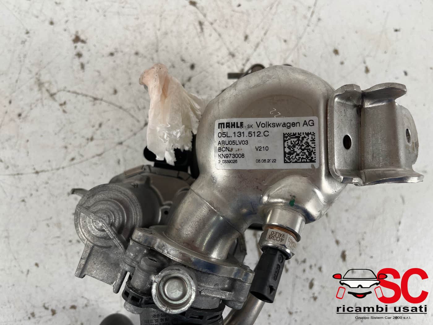 Egr Volkswagen Tiguan 2.0 Tdi 05L131501C 05L131512C - 41396 Egr Volkswagen Tiguan 2.0 Tdi 05L131501C 05L131512C - 41396