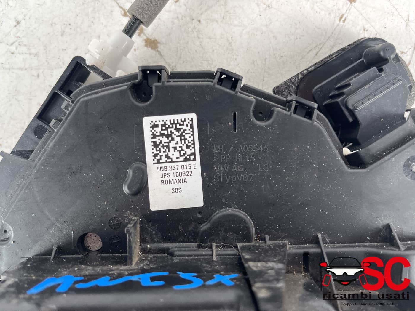 Serratura Porta Anteriore Sinistra Tiguan 5NB837015E - 41403 Serratura Porta Anteriore Sinistra Tiguan 5NB837015E - 41403