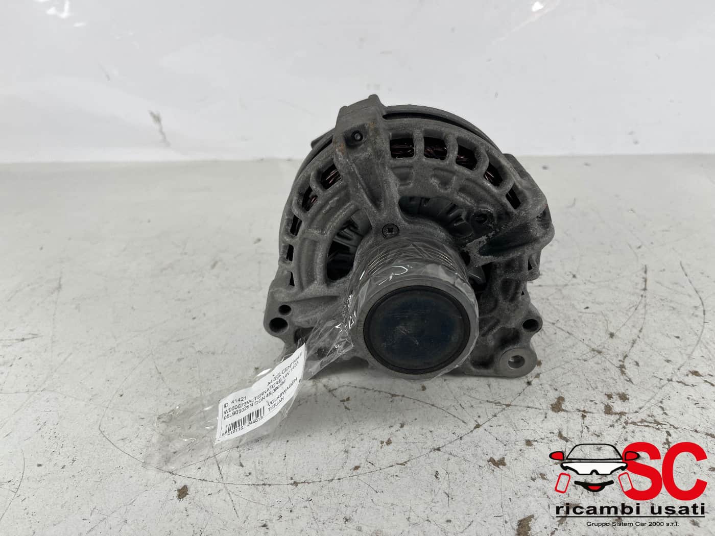 Alternatore Volkswagen Tiguan 2.0 Tdi 05L903026N 05L903026J - 41421 Alternatore Volkswagen Tiguan 2.0 Tdi 05L903026N 05L903026J - 41421
