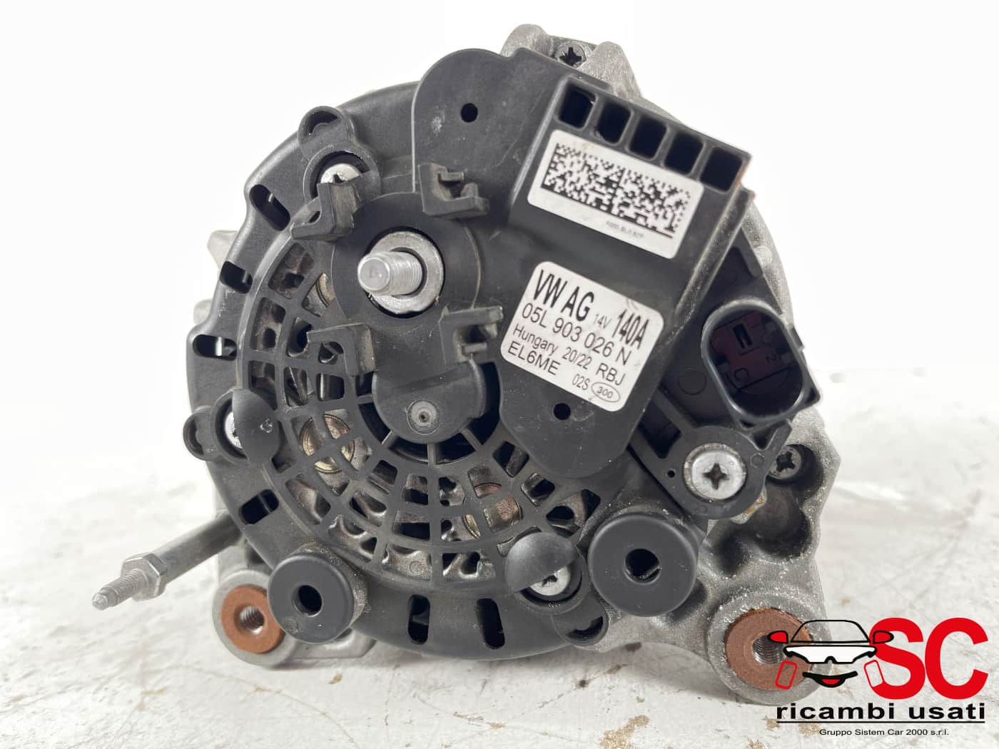 Alternatore Volkswagen Tiguan 2.0 Tdi 05L903026N 05L903026J - 41421 Alternatore Volkswagen Tiguan 2.0 Tdi 05L903026N 05L903026J - 41421