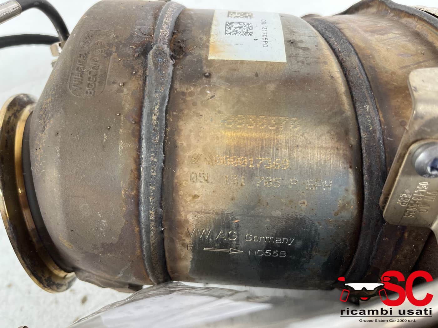 Catalizzatore Fap Tiguan 2.0 Tdi 22.000 Km 05L131601DX 05L131602EX - 41425 Catalizzatore Fap Tiguan 2.0 Tdi 22.000 Km 05L131601DX 05L131602EX - 41425