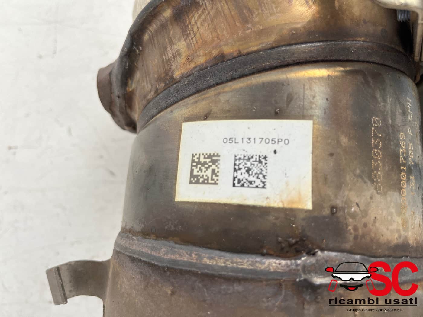 Catalizzatore Fap Tiguan 2.0 Tdi 22.000 Km 05L131601DX 05L131602EX - 41425 Catalizzatore Fap Tiguan 2.0 Tdi 22.000 Km 05L131601DX 05L131602EX - 41425