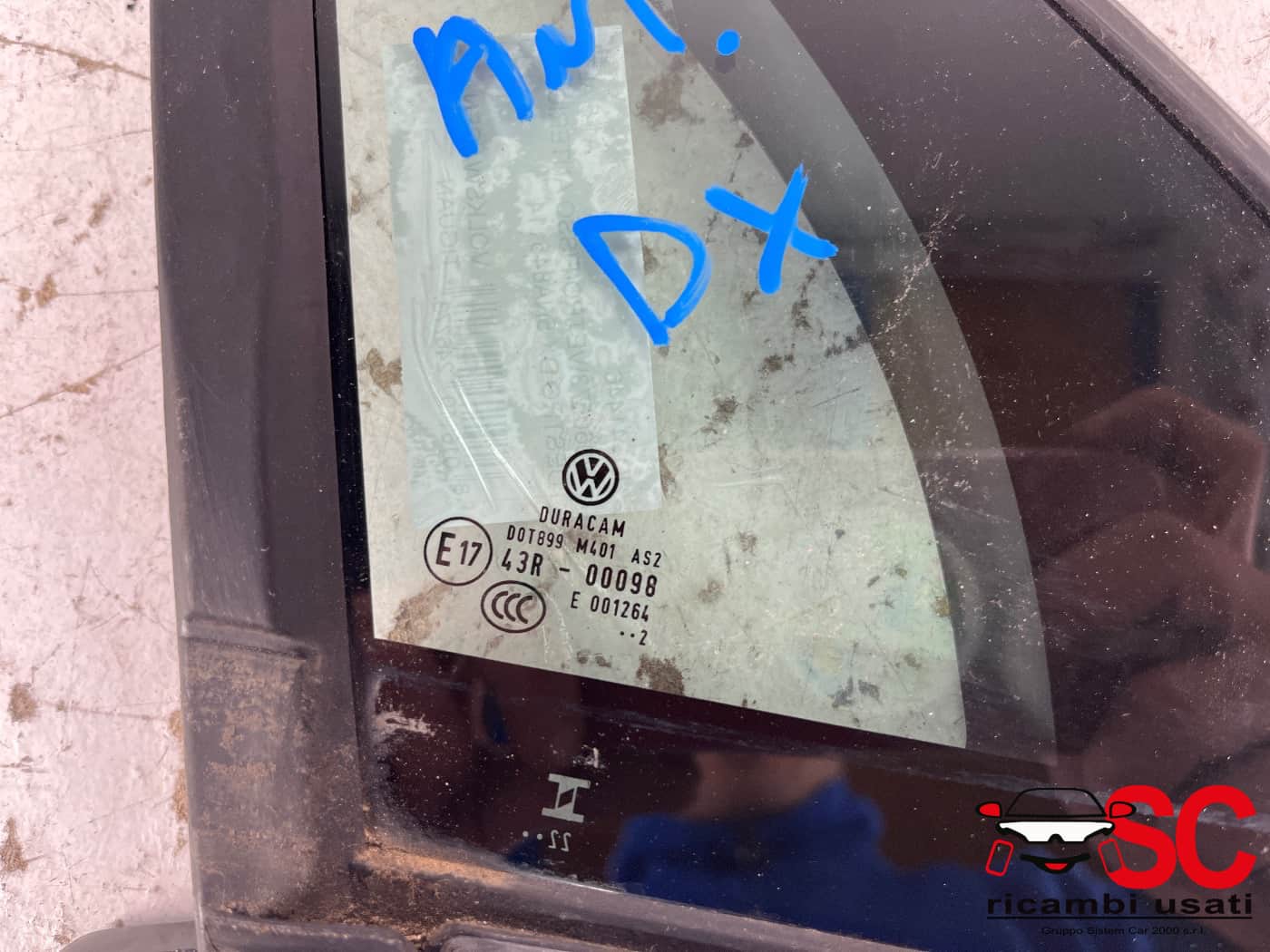 Vetro Fisso Anteriore Destro Volkswagen Tiguan 5NA845114 - 41446