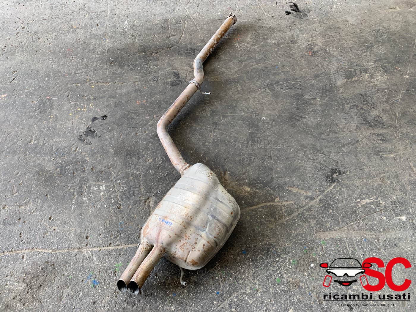 Marmitta Mercedes Classe C W204 A2044911601 - W00172