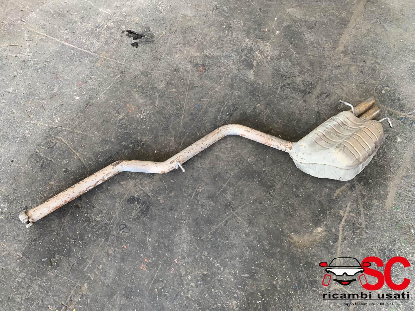 Marmitta Mercedes Classe C W204 A2044911601 - W00172