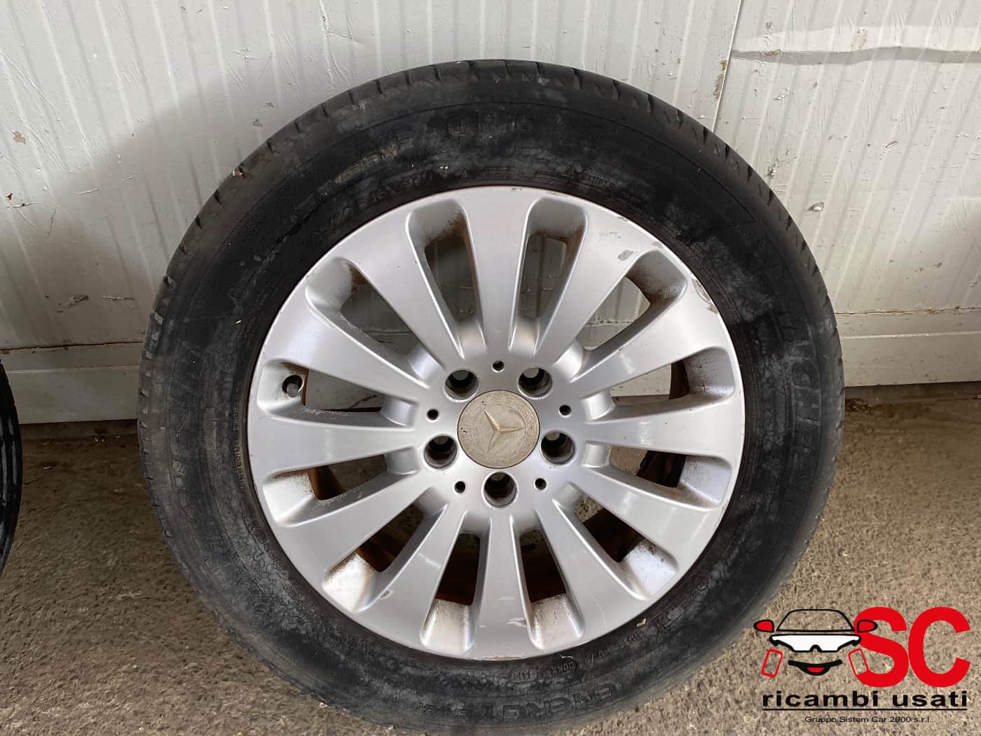 Cerchio In Lega R16 Mercedes Classe C W204 a2044010802 - W00218