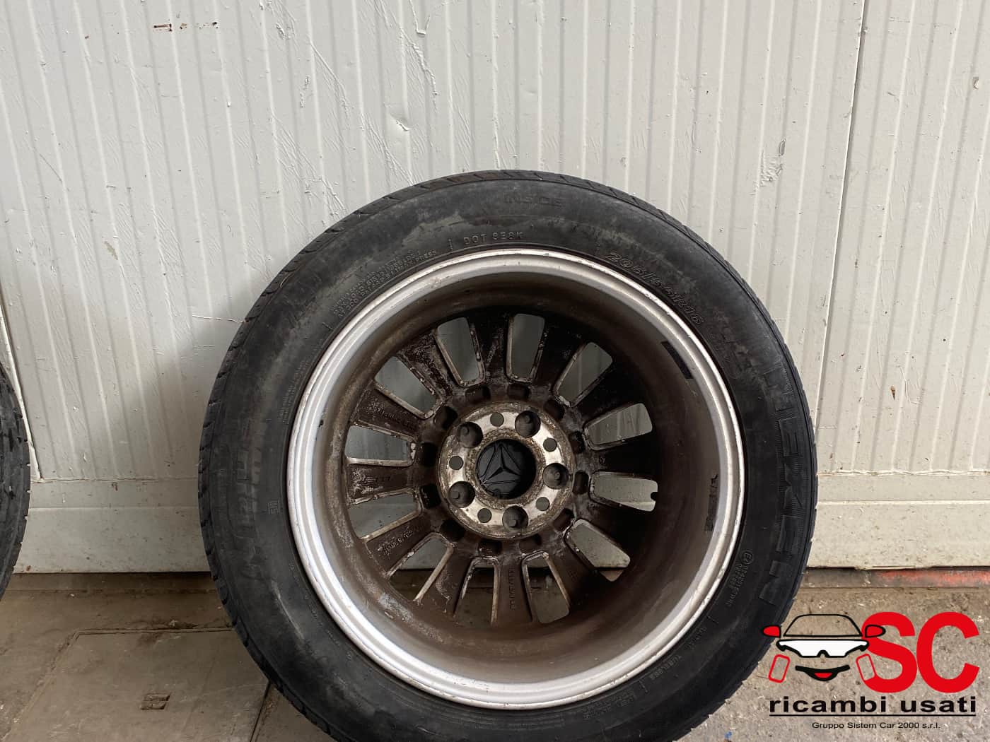 Cerchio In Lega R16 Mercedes Classe C W204 A2044010802 - W00220