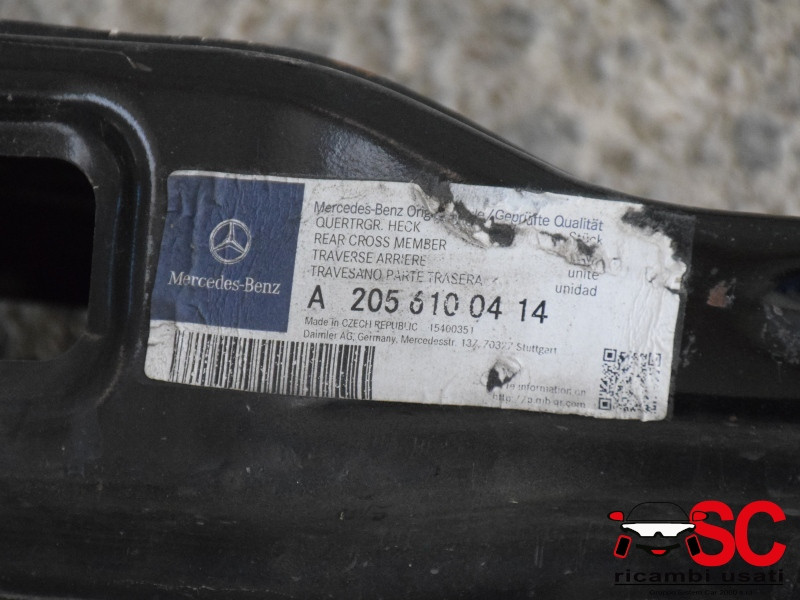 TRAVERSA PARAURTI POSTERIORE MERCEDES Classe C (W205) (2013-) A2056100414 (13>)