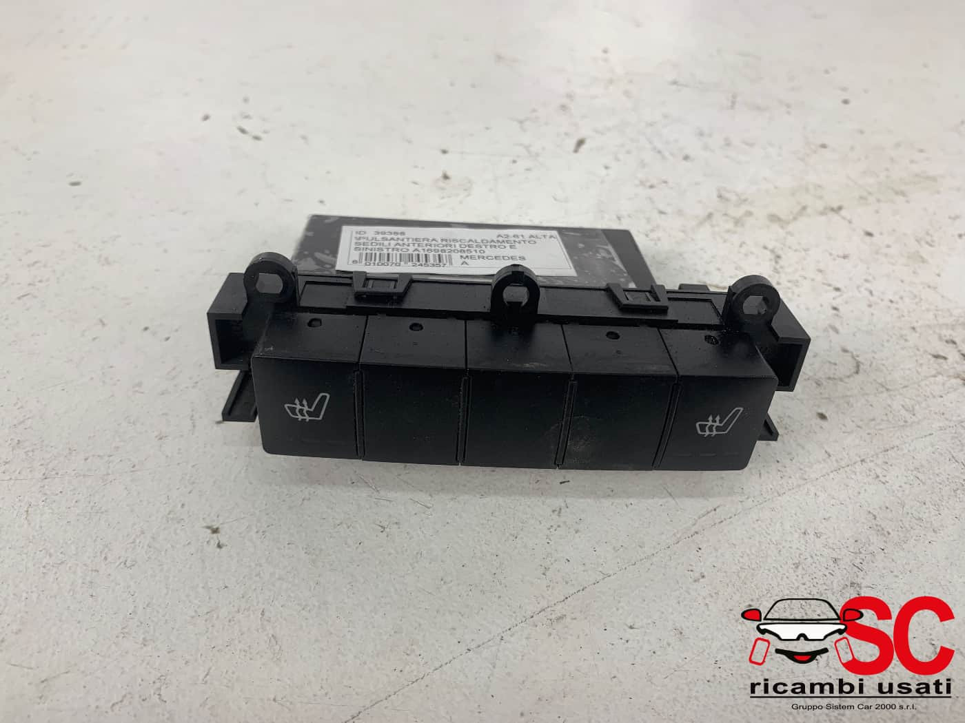 PULSANTI MERCEDES Classe A W169 3° Serie A1698208510 (04>08)