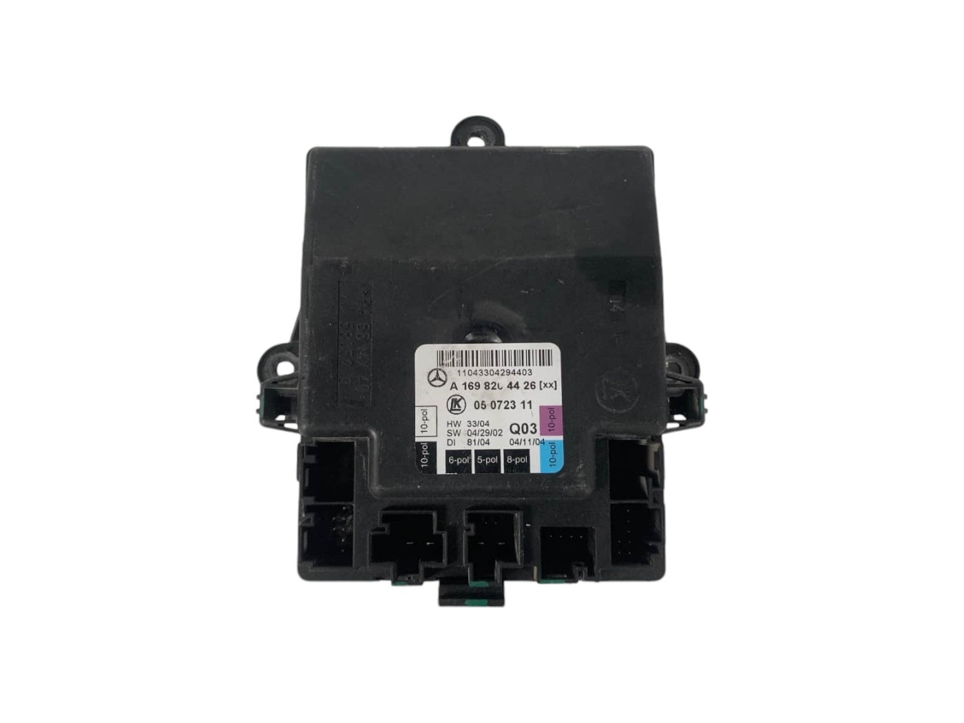 CENTRALINA PORTA DX PASSEGGERO MERCEDES Classe A W169 3° Serie A1698204426 (04>08)