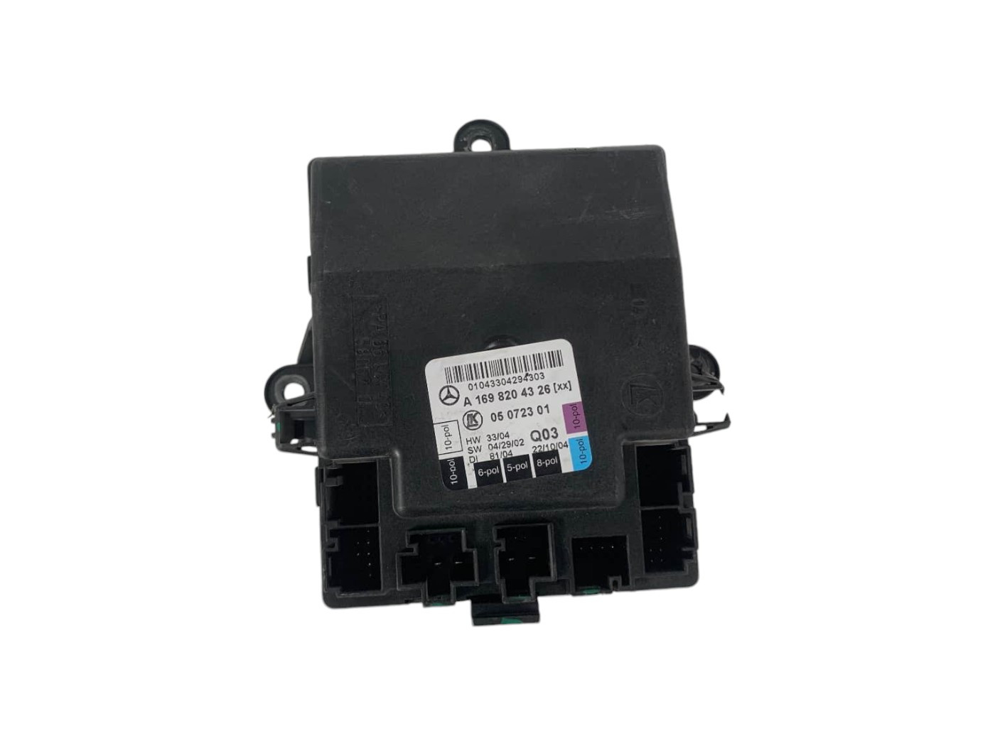 CENTRALINA PORTA SX GUIDA MERCEDES Classe A W169 3&deg; Serie A1698204326 (04>08)