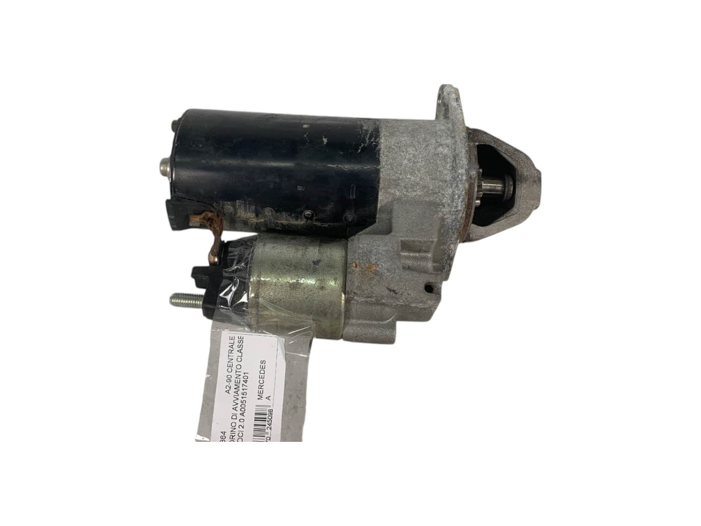 A0051517401 MOTORINO D' AVVIAMENTO MERCEDES Classe A W169 3° Serie diesel