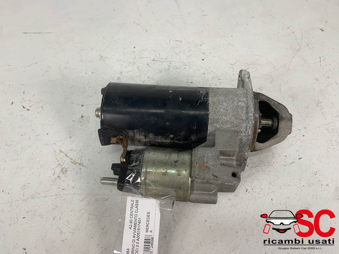 A0051517401 MOTORINO D' AVVIAMENTO MERCEDES Classe A W169 3° Serie diesel