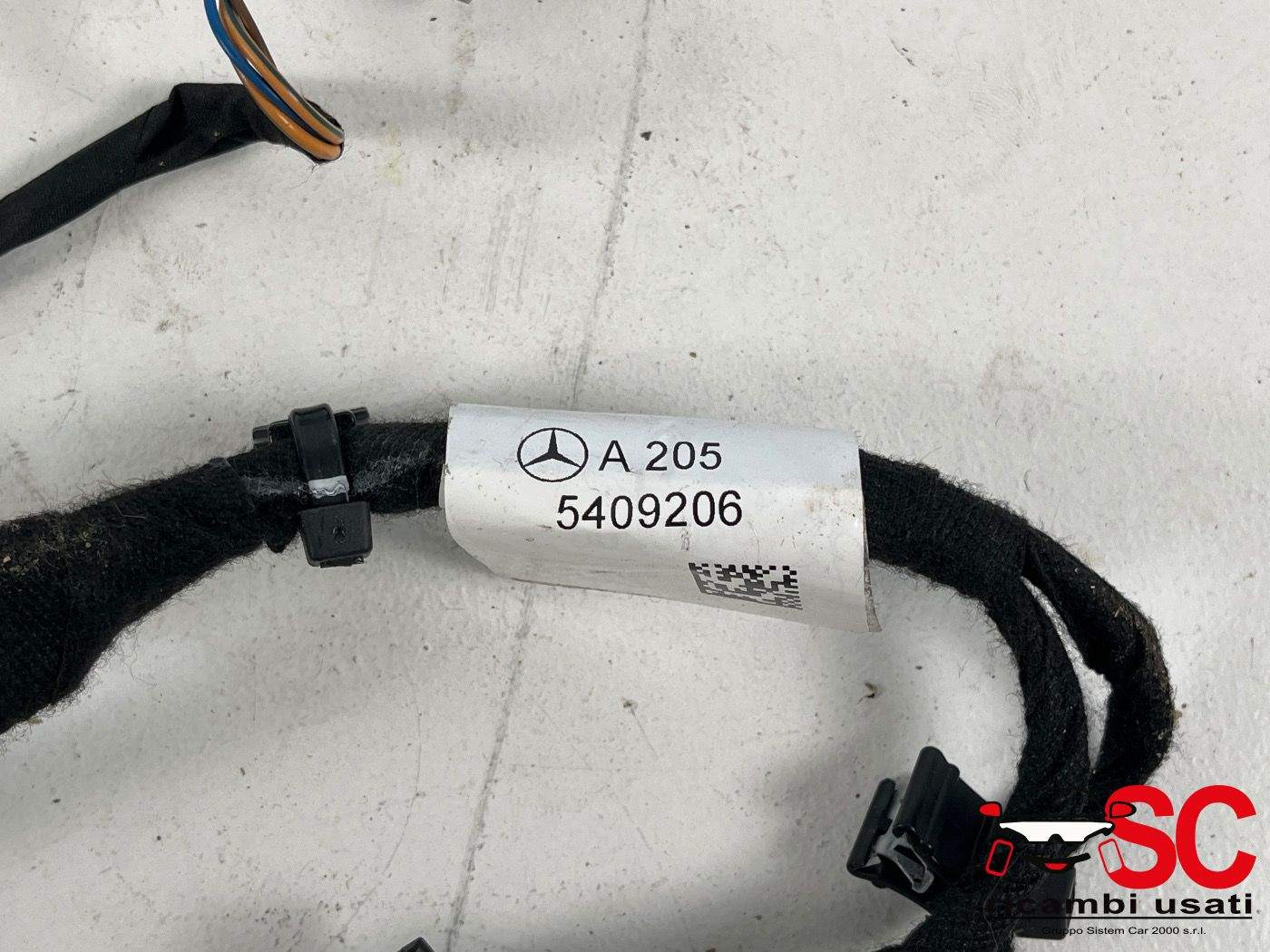 IMPIANTO ELETTRICO (CABLAGGIO) PORTA POSTERIORE SX MERCEDES Classe C (W205) (2013-) A2055409206 (13>)