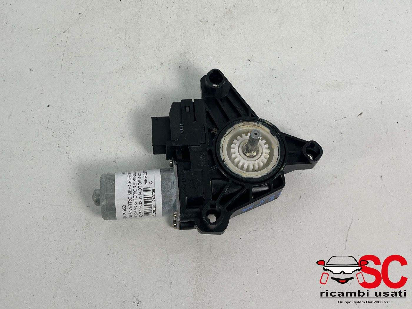 MOTORINO ALZAVETRO POSTERIORE SINISTRO MERCEDES Classe C (W205) (2013-) A2059060301 (13>)