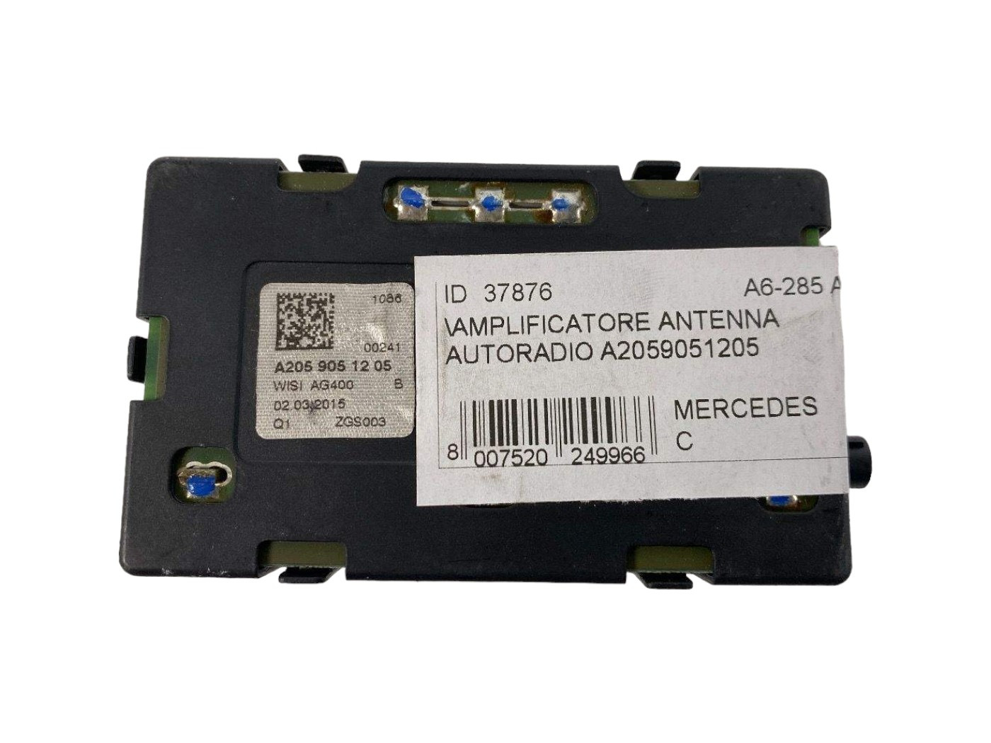 AMPLIFICATORE ANTENNA MERCEDES Classe C (W205) (2013-) A2059051205 (13>)