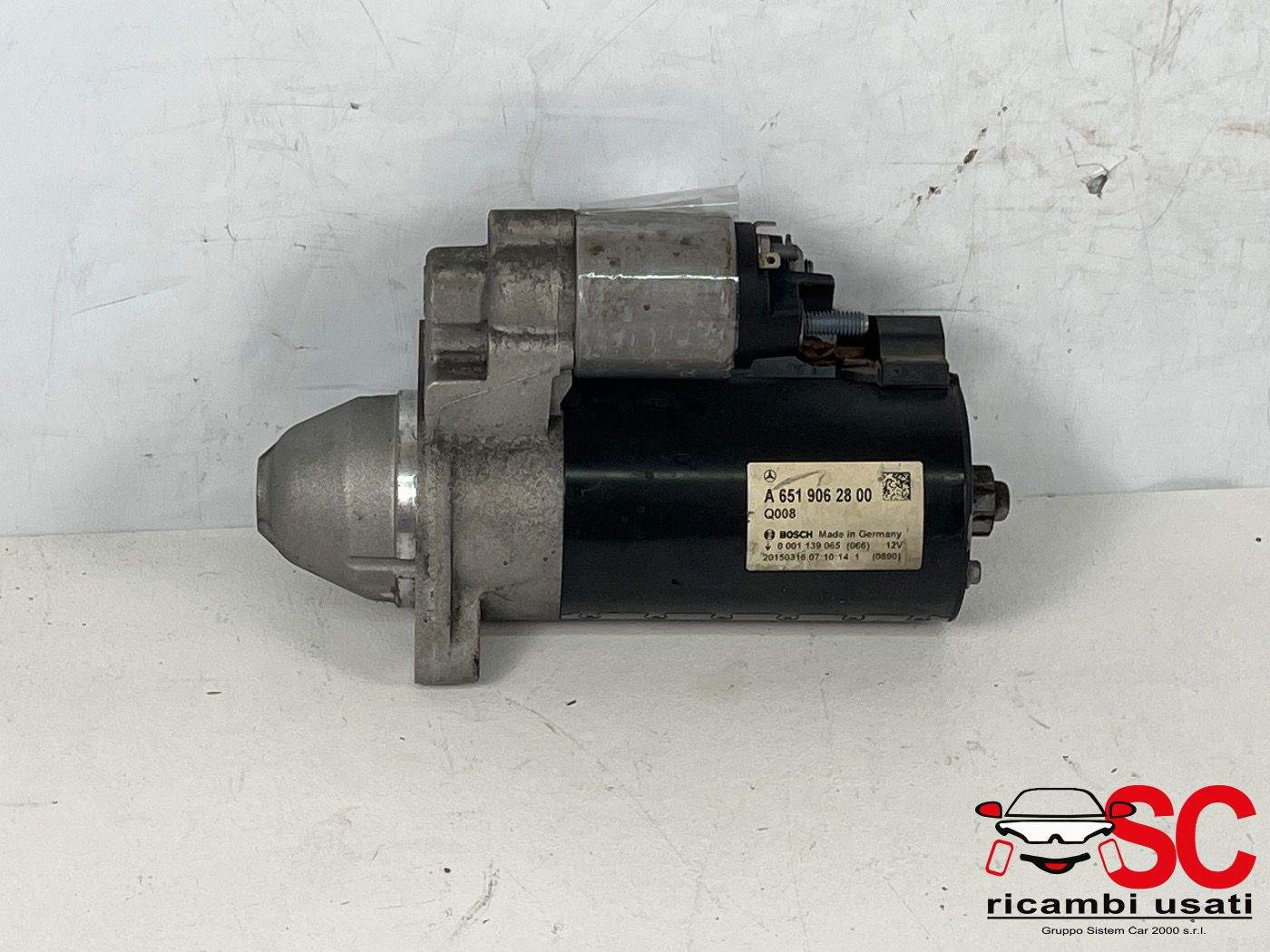 A0009052804 A0009052804 MOTORINO D' AVVIAMENTO MERCEDES Classe C (W205) (2013-) diesel