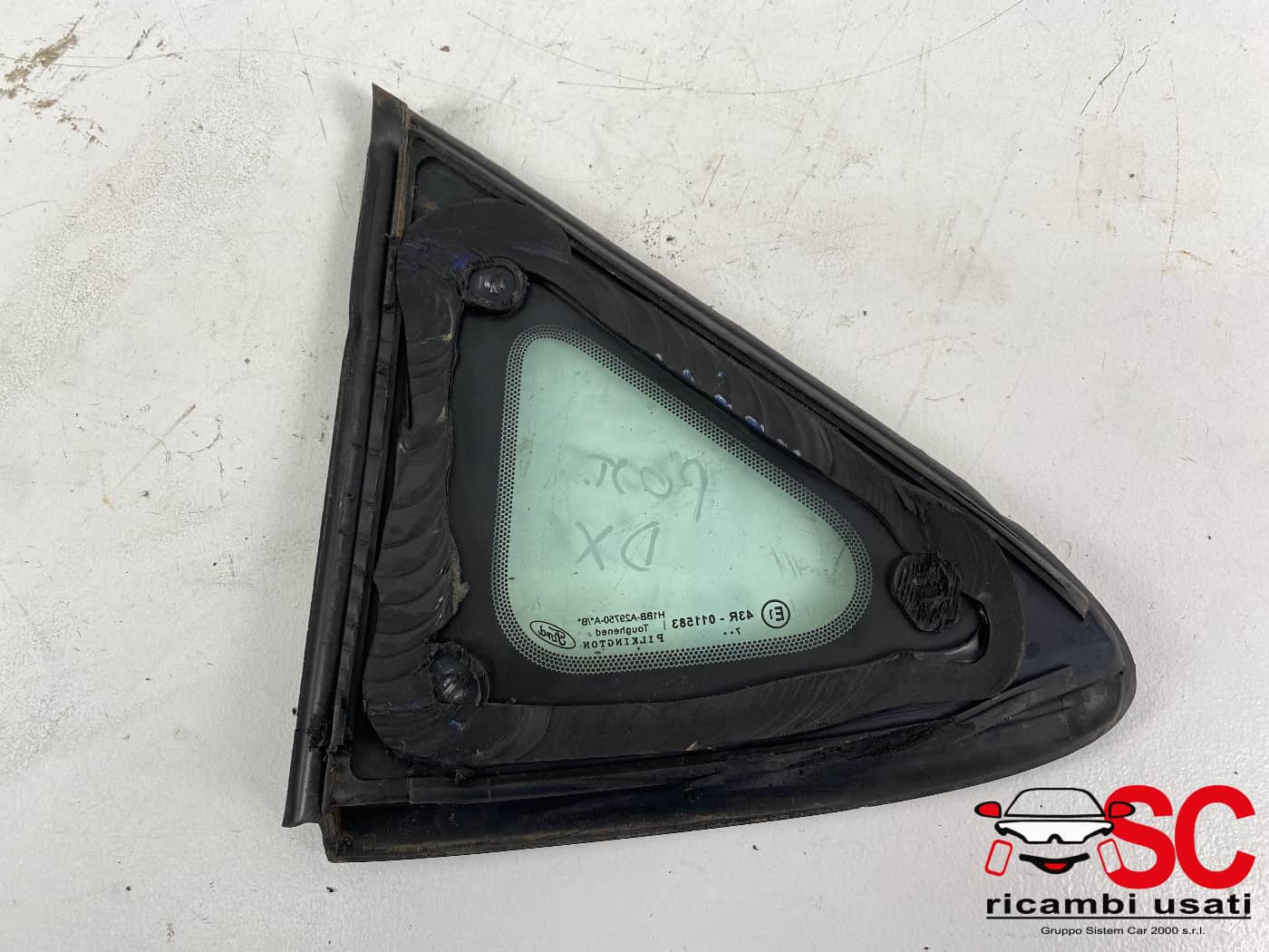 VETRO FISSO POSTERIORE DX FORD Fiesta 7° Serie H1BBA29750A (17>>)