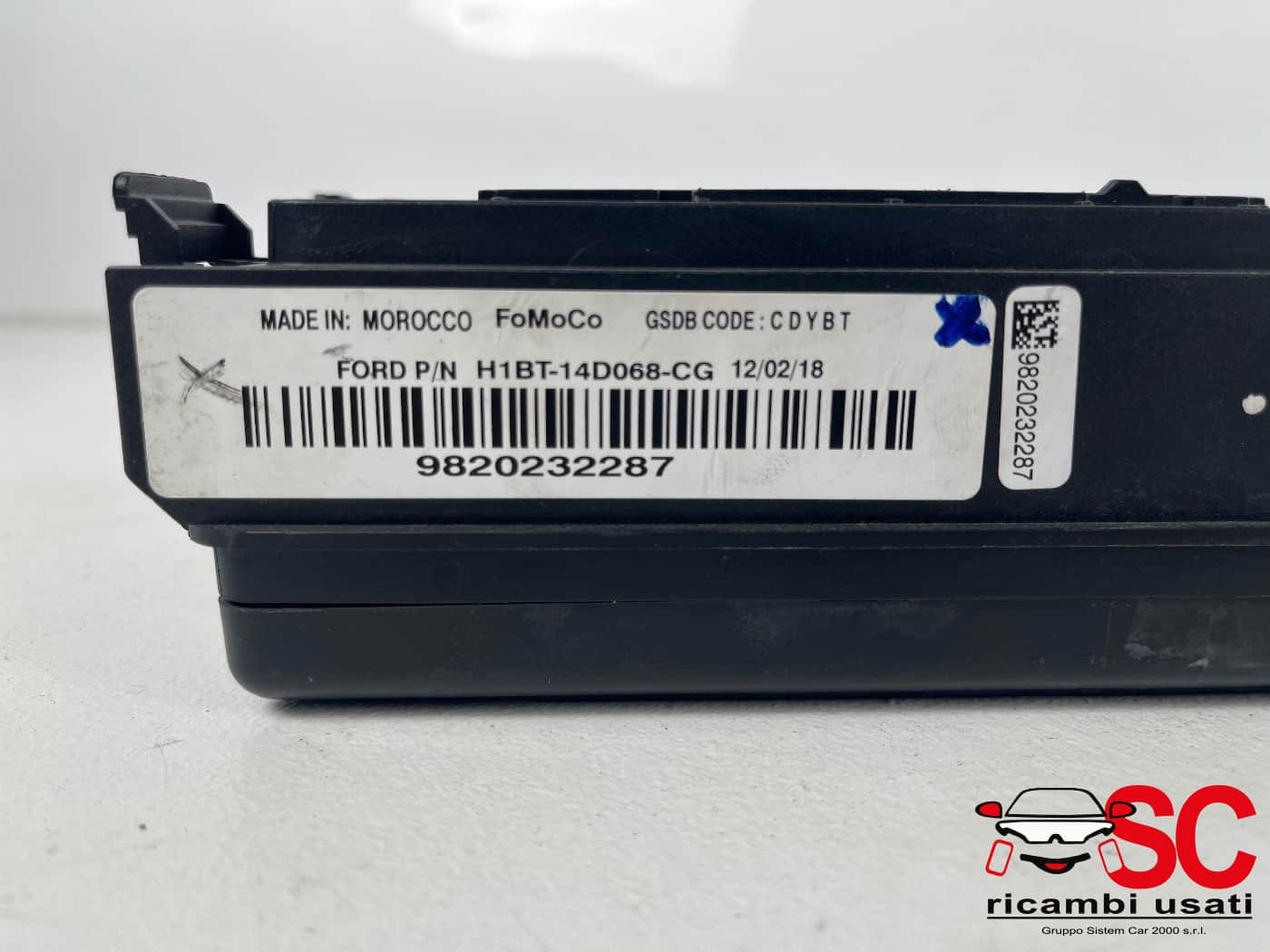 H1BT14D068CG CENTRALINA PORTA FUSIBILI FORD Fiesta 7° Serie diesel