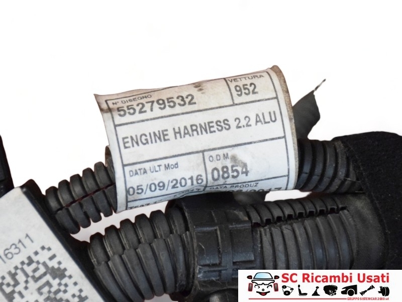 Cablaggio Motore Alfa Romeo Giulia 2.2 Jtdm 55279532 - 35778 Cablaggio Motore Alfa Romeo Giulia 2.2 Jtdm 55279532 - 35778