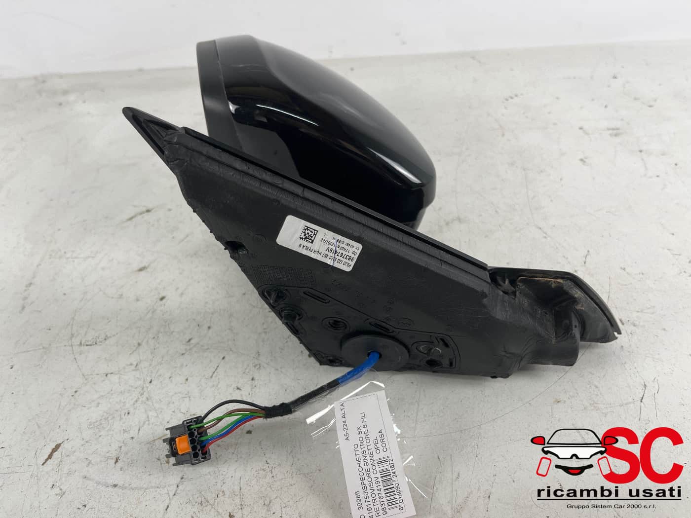 Specchietto Retrovisore Sinistro Opel Corsa F 983767419V - 39986 Specchietto Retrovisore Sinistro Opel Corsa F 983767419V - 39986