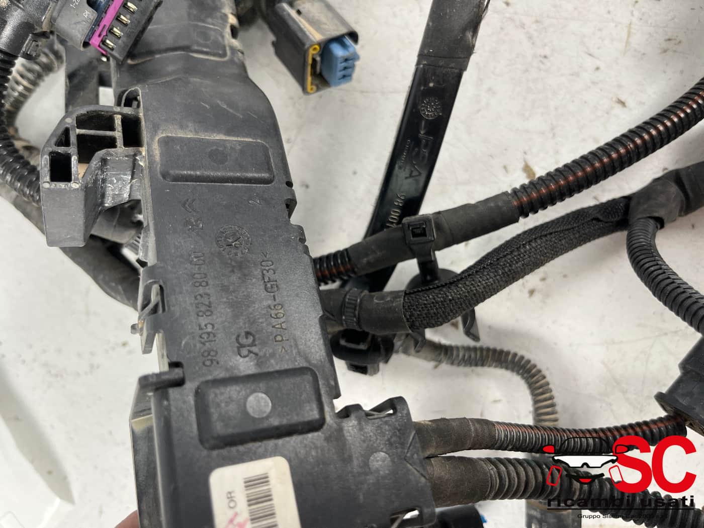 Cablaggio Impianto Motore Opel Corsa F 1.2 Benzina 9848660780 - 40035