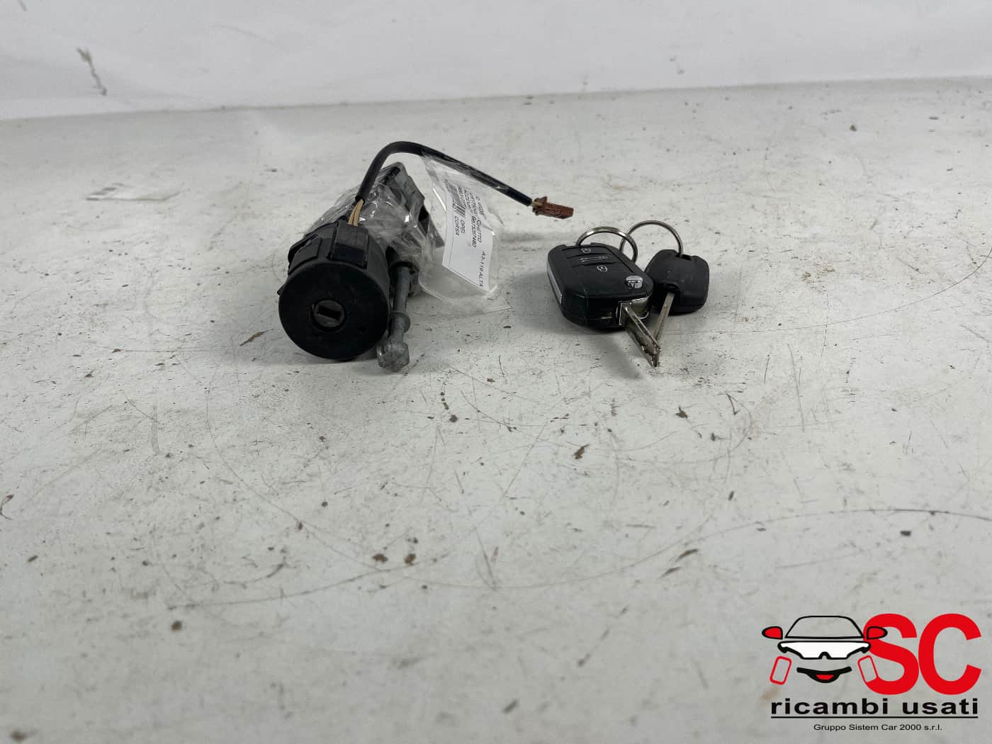 Blocchetto Accensione Opel Corsa F 1.2 Benzina 9673257480 9663123380 - 40039