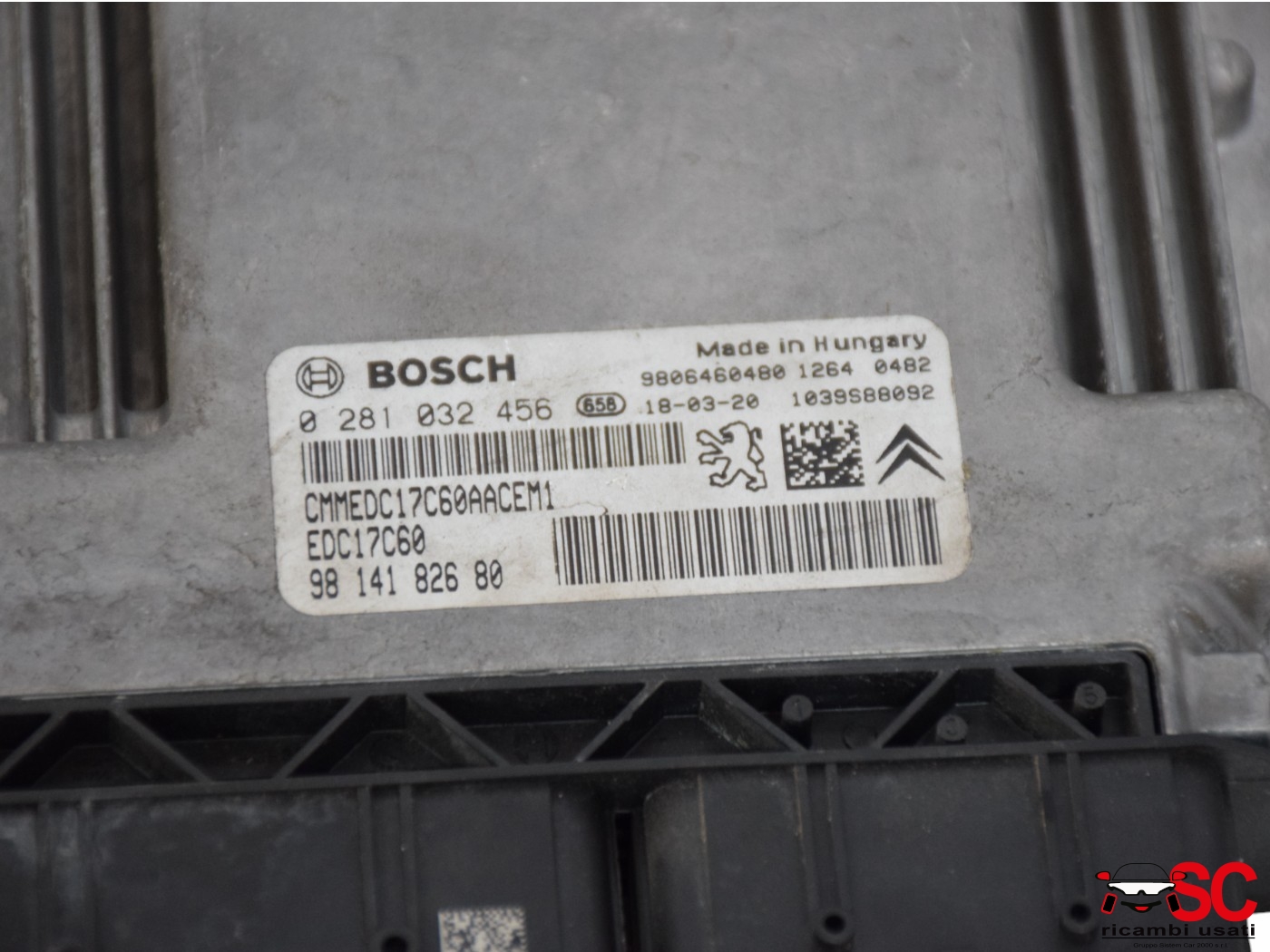 Kit Accensione Opel Crossland X 1.6 Dci 981418268 0281032456 - 40281 Kit Accensione Opel Crossland X 1.6 Dci 981418268 0281032456 - 40281