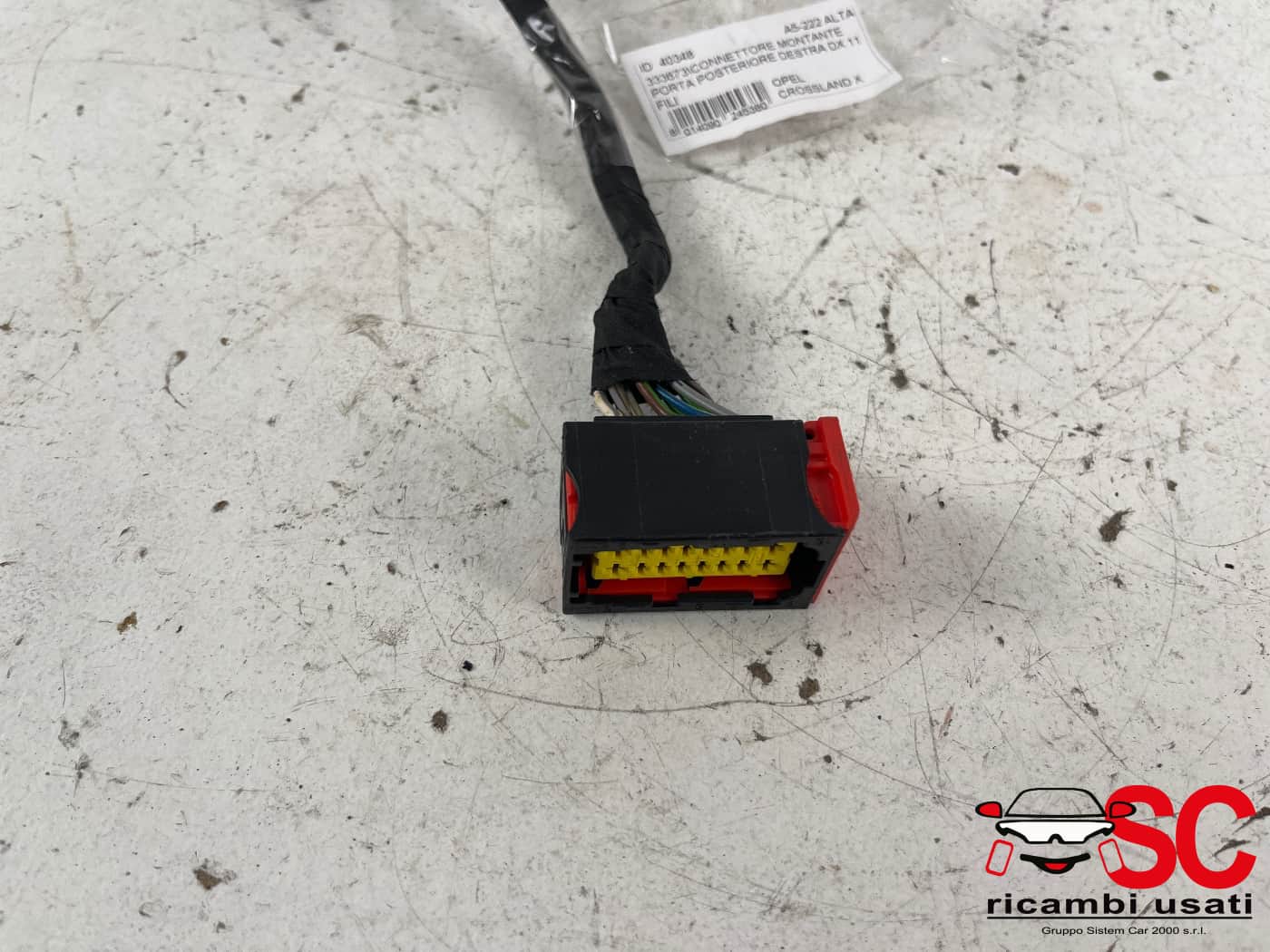 Connettore Porta Posteriore Dx Opel Crossland X  - 40348