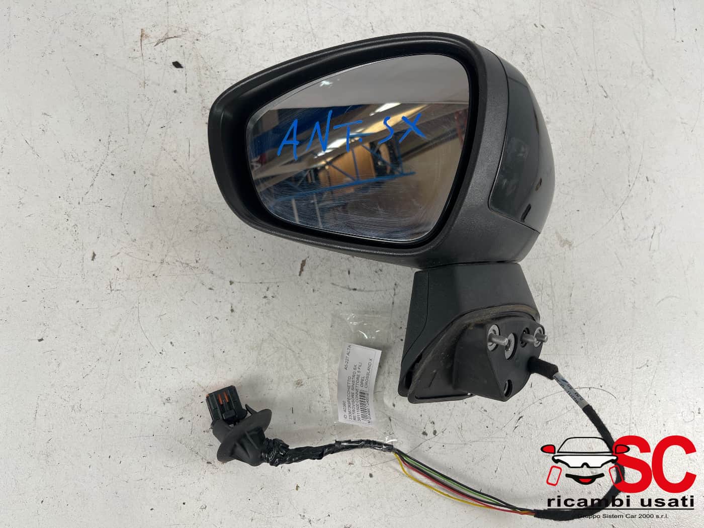 Specchio Retrovisore Sinistro Opel Crossland X 39111500 - 40360 Specchio Retrovisore Sinistro Opel Crossland X 39111500 - 40360