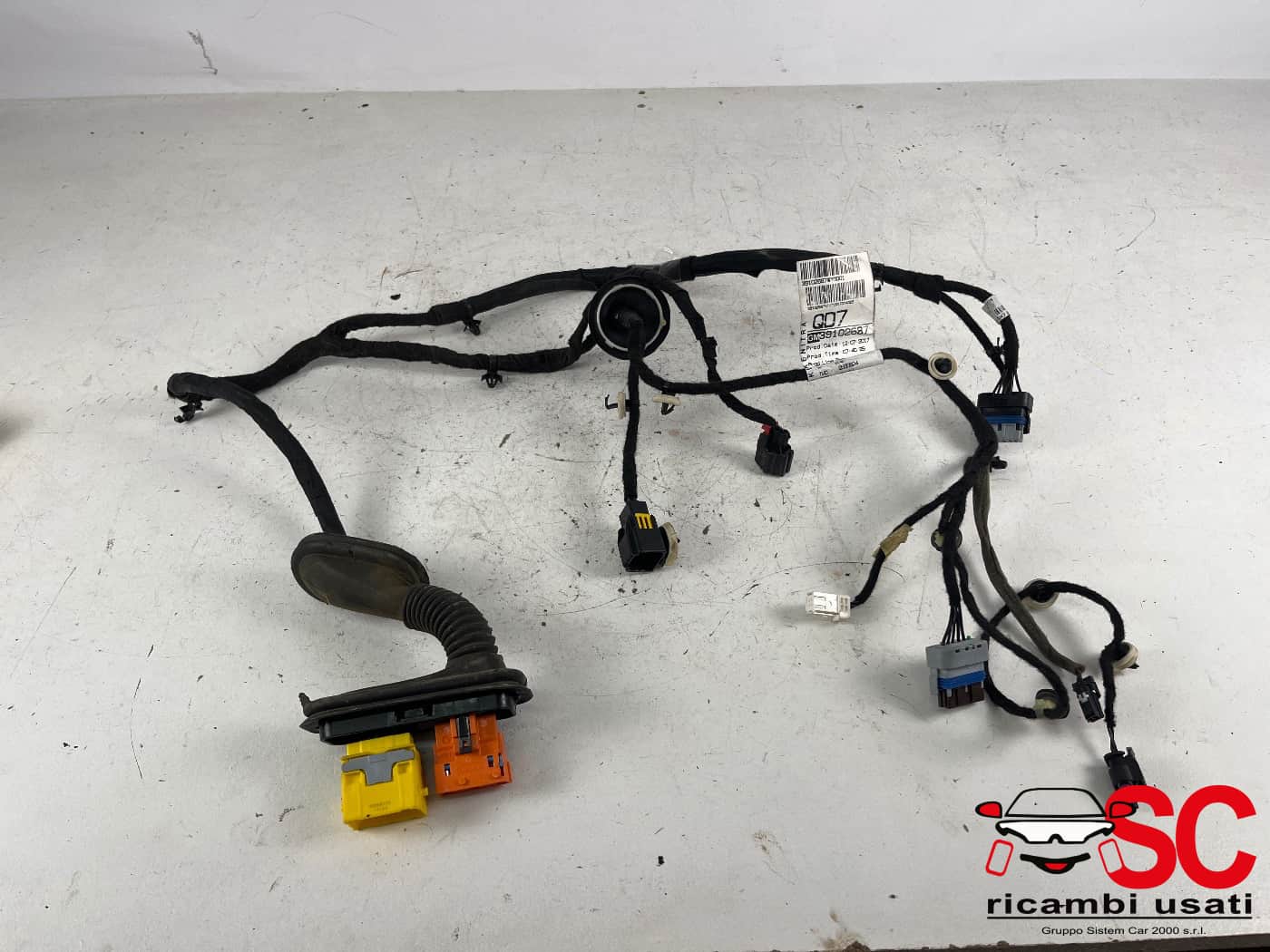 Cablaggio Porta Anteriore Destra Opel Crossland X 39102687 - 40366 Cablaggio Porta Anteriore Destra Opel Crossland X 39102687 - 40366