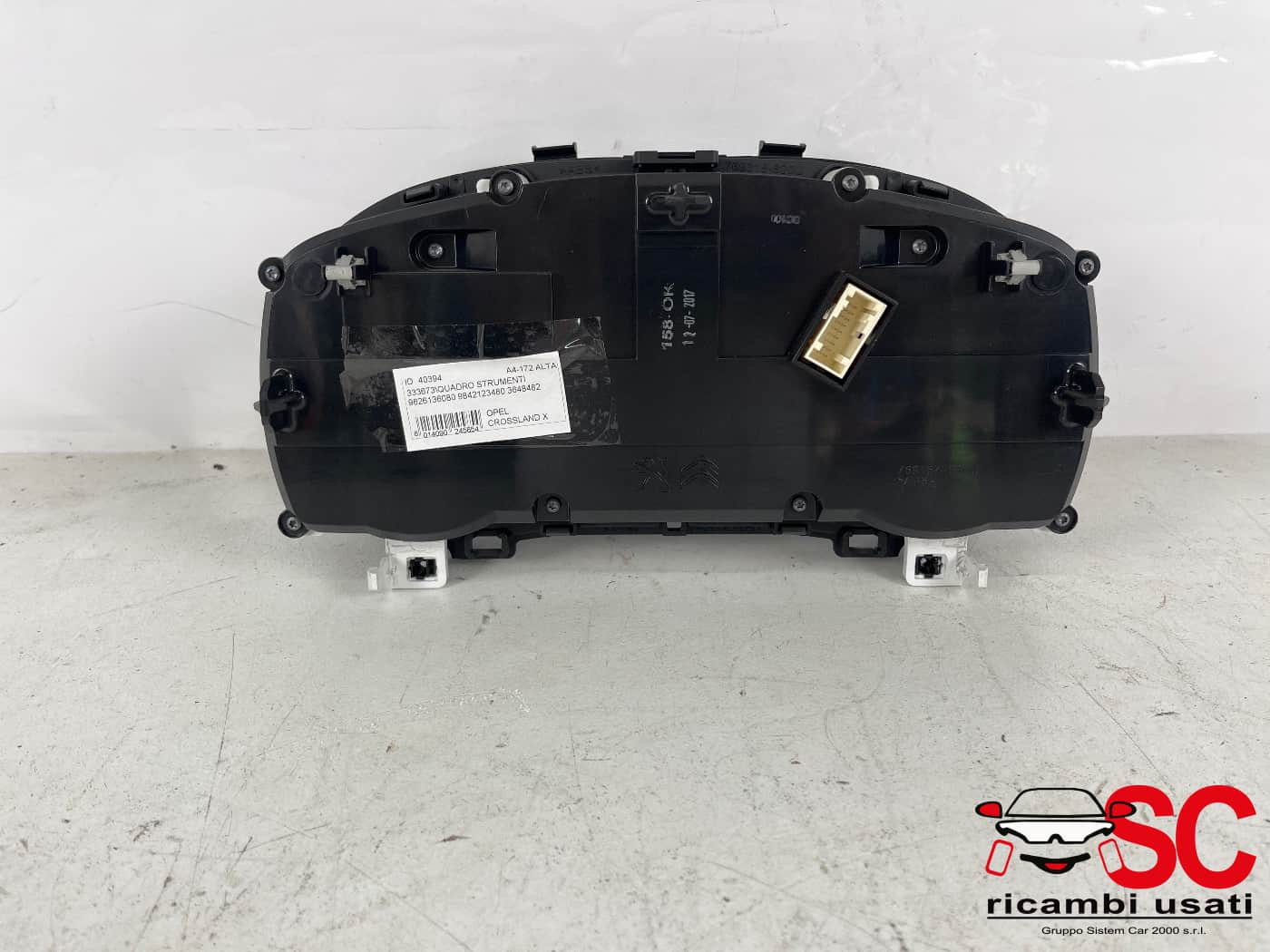 Quadro Strumenti Opel Crossland X 1.6 Cdi 9826136080 - 40394