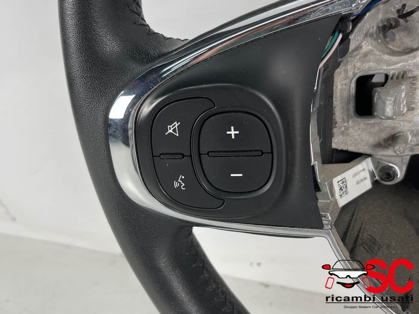 Volante In Pelle Nera Fiat 500 Restyling  - 40798