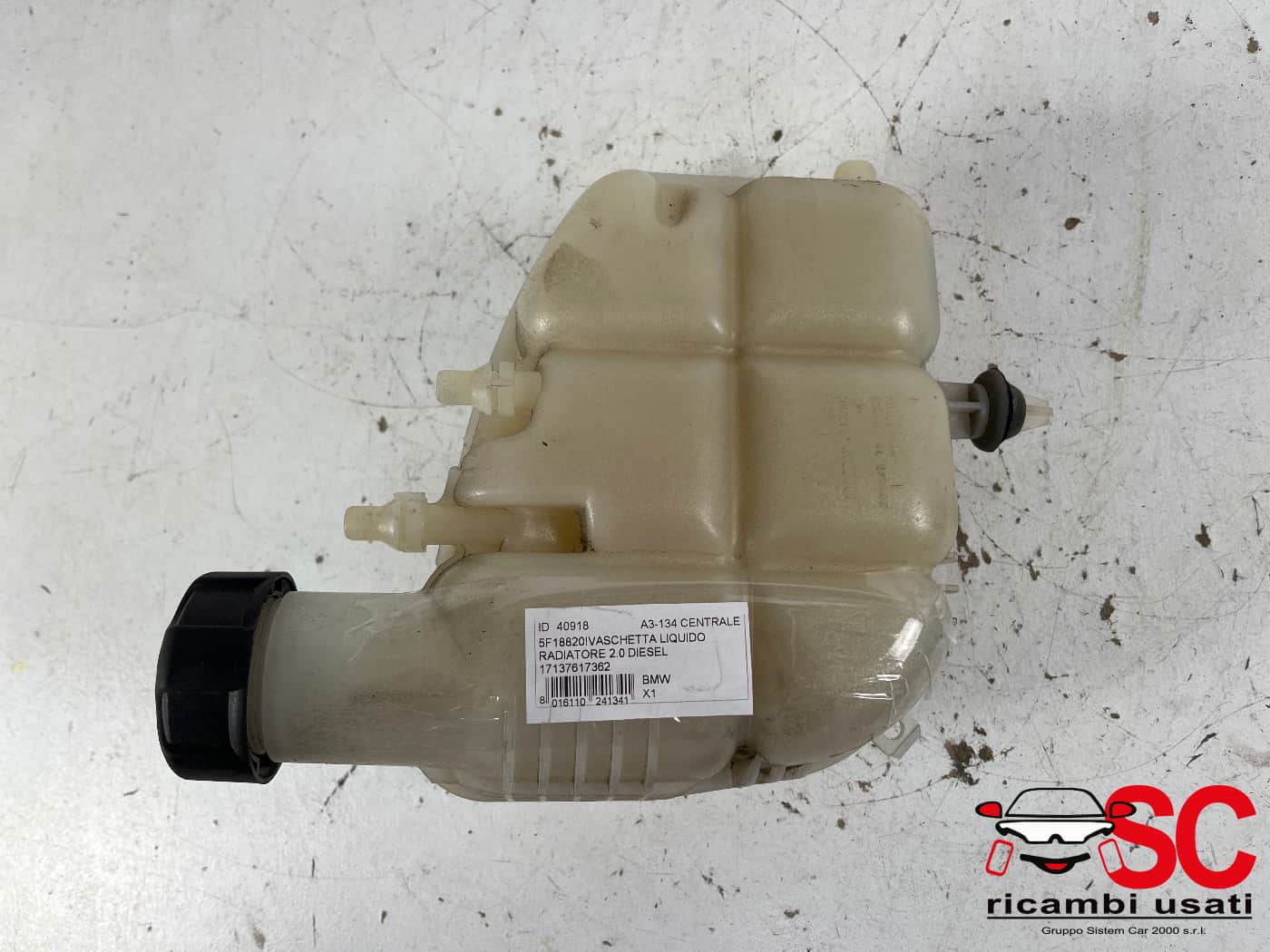 Vaschetta Liquido Radiatore Bmw X1 F48 2.0 Diesel 17137617362 - 40918