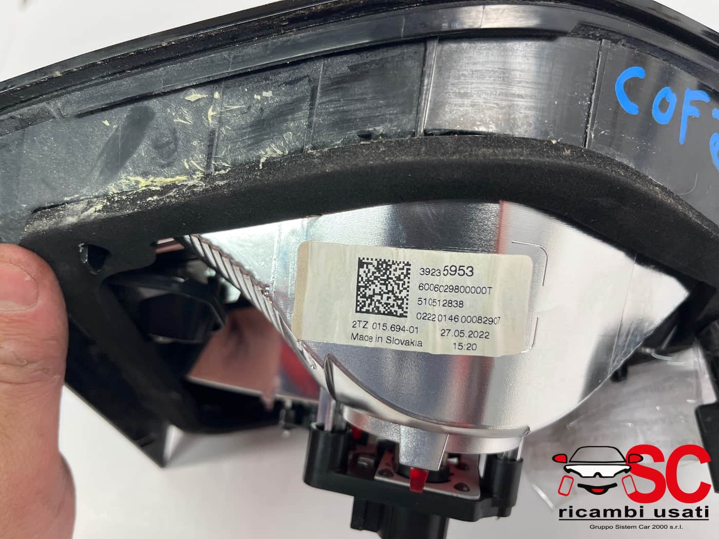 Fanale Stop Posteriore Sinistro Opel Crossland X 39235953 - 42557