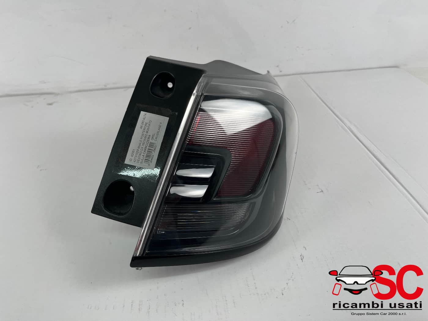 Fanale Stop Posteriore Destro Opel Crossland X 39235952 YQ00767080 - 42561 Fanale Stop Posteriore Destro Opel Crossland X 39235952 YQ00767080 - 42561