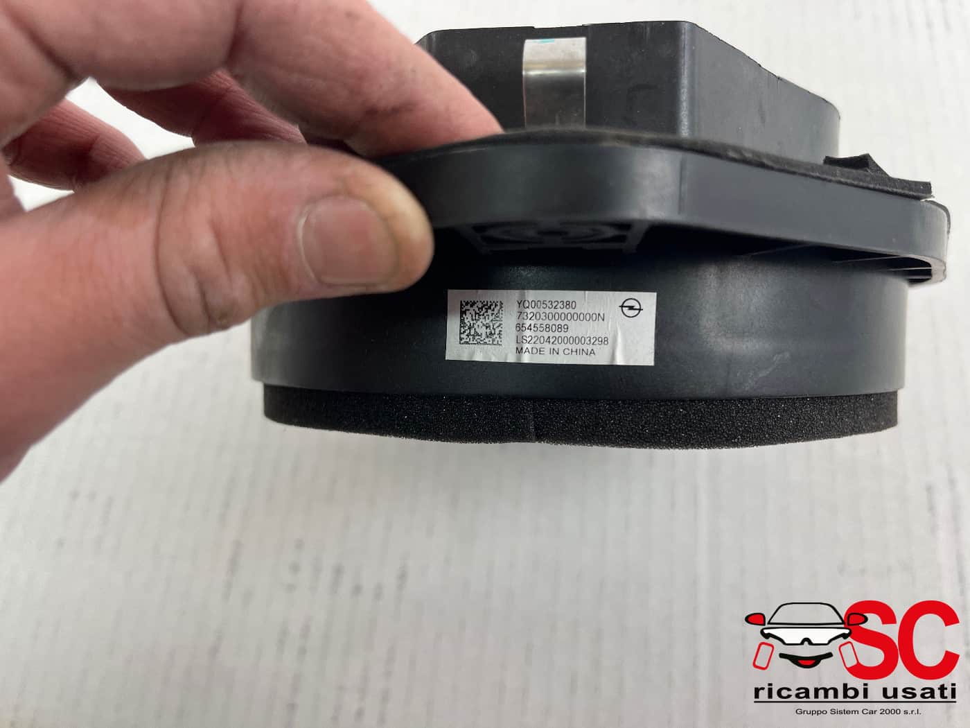 Cassa Altoparlante Anteriore Crossland X 654558089 39144982 YQ00532380 - 42562 Cassa Altoparlante Anteriore Crossland X 654558089 39144982 YQ00532380 - 42562