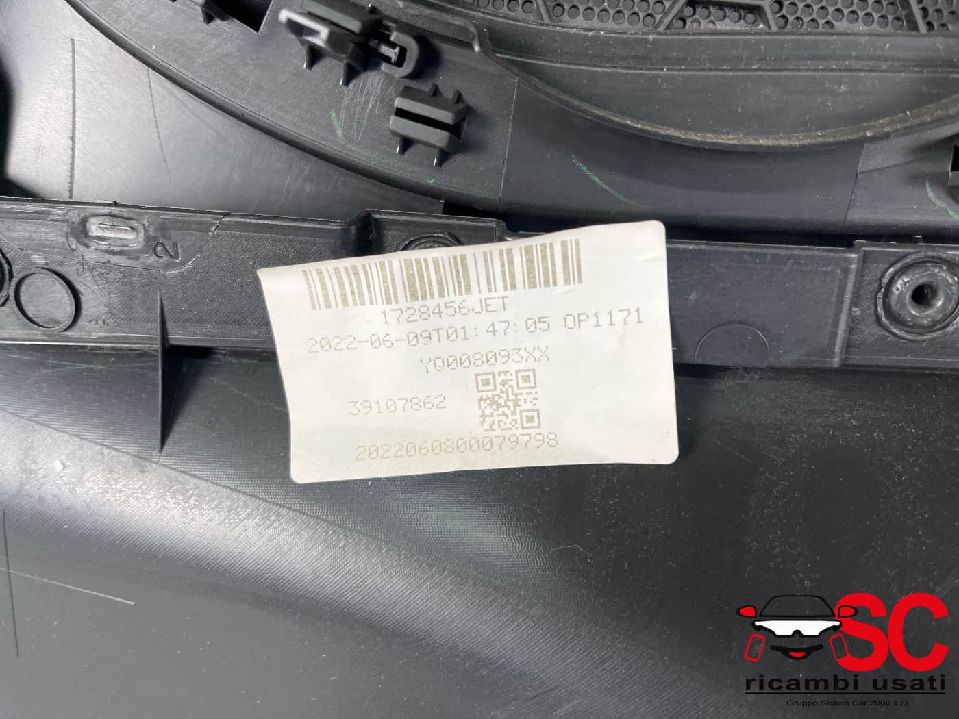 Pannello Porta Anteriore Sinistra Opel Crossland X 39107862 - 42595 Pannello Porta Anteriore Sinistra Opel Crossland X 39107862 - 42595