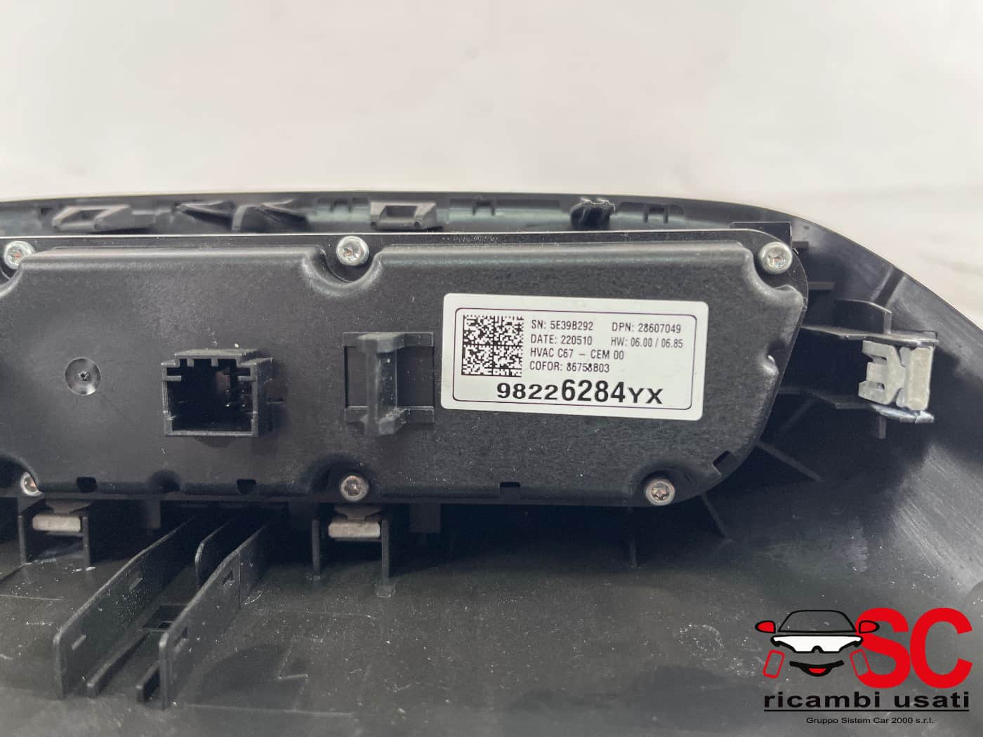 Centralina Comandi Clima Opel Crossland X 98226284YX - 42609