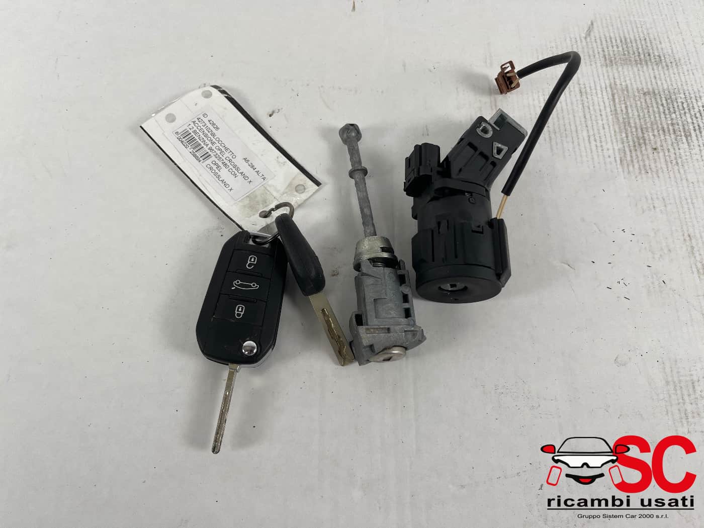 Blocchetto Blocco Accensione Opel Crossland X 9673257480 - 42626