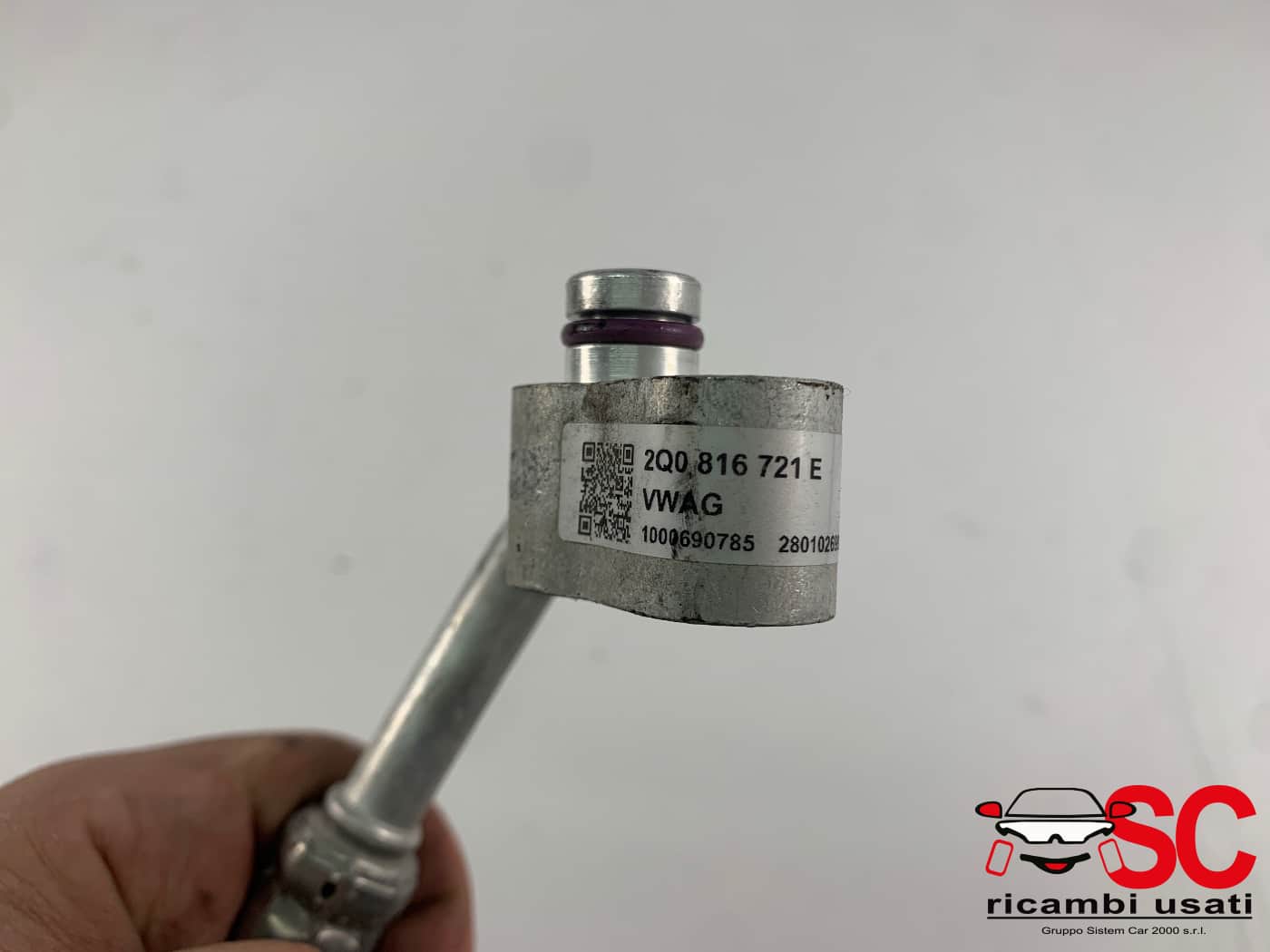 Tubo Clima Aria Condizionata Seat Arona 1.0 Tsi 2Q0816721E - 42938 Tubo Clima Aria Condizionata Seat Arona 1.0 Tsi 2Q0816721E - 42938